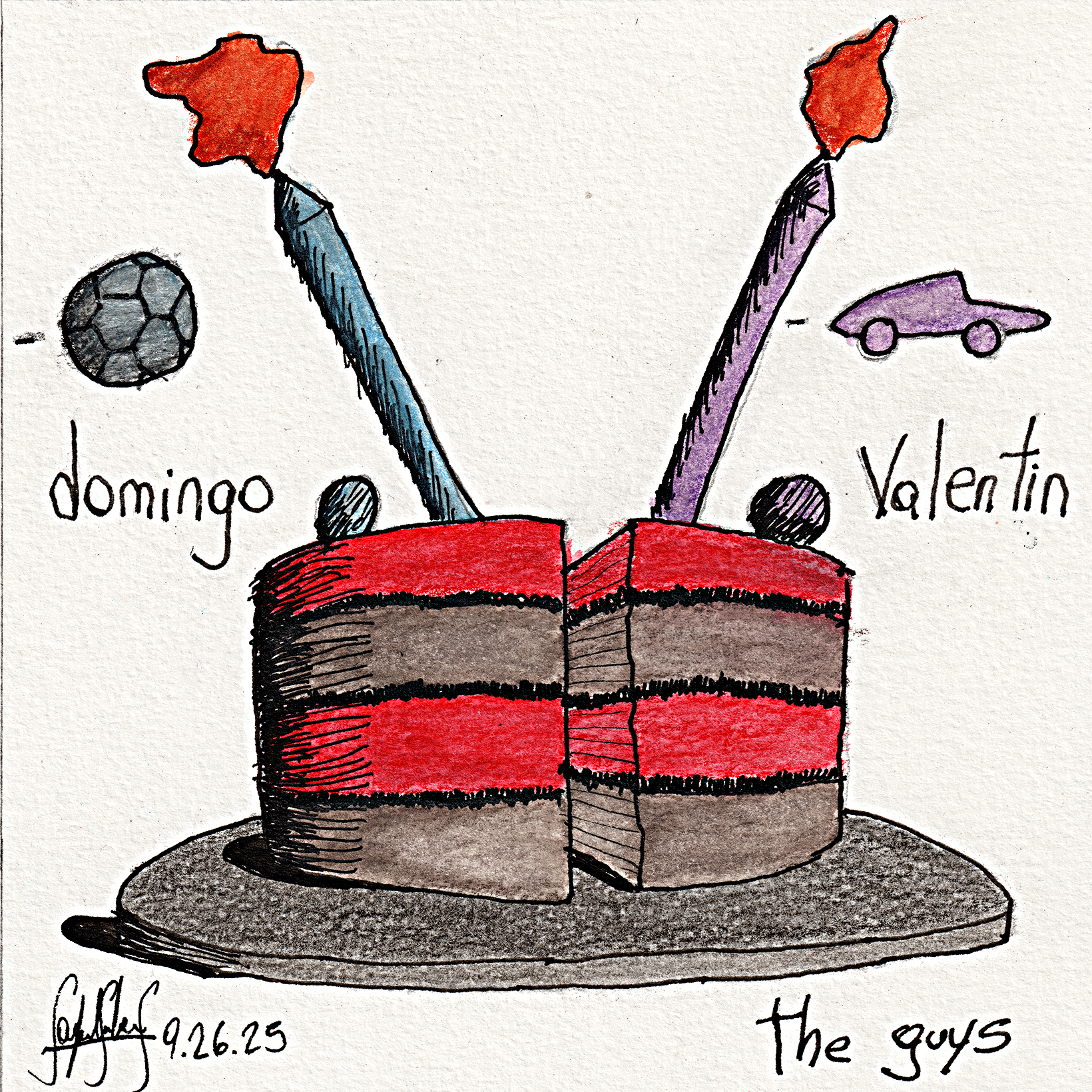 the guys domingo and valentin